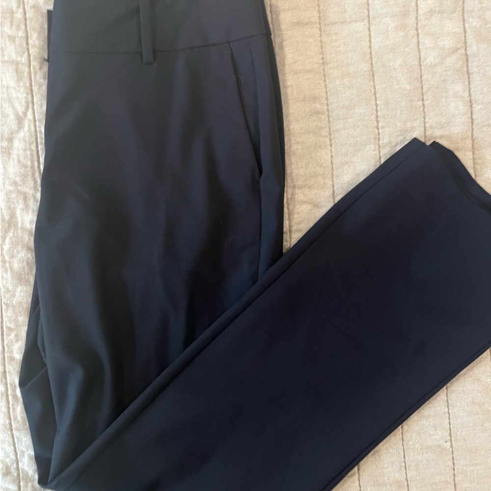 ANNE TAYLOR Suit Pant Navy Blue Size 6P